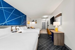 1 bedroom, premium bedding, pillowtop beds, desk