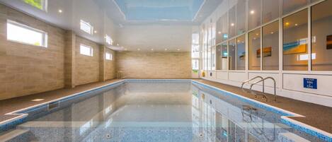 Indoor pool, outdoor pool