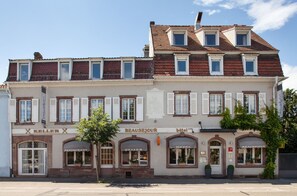 Overnatningsstedets facade