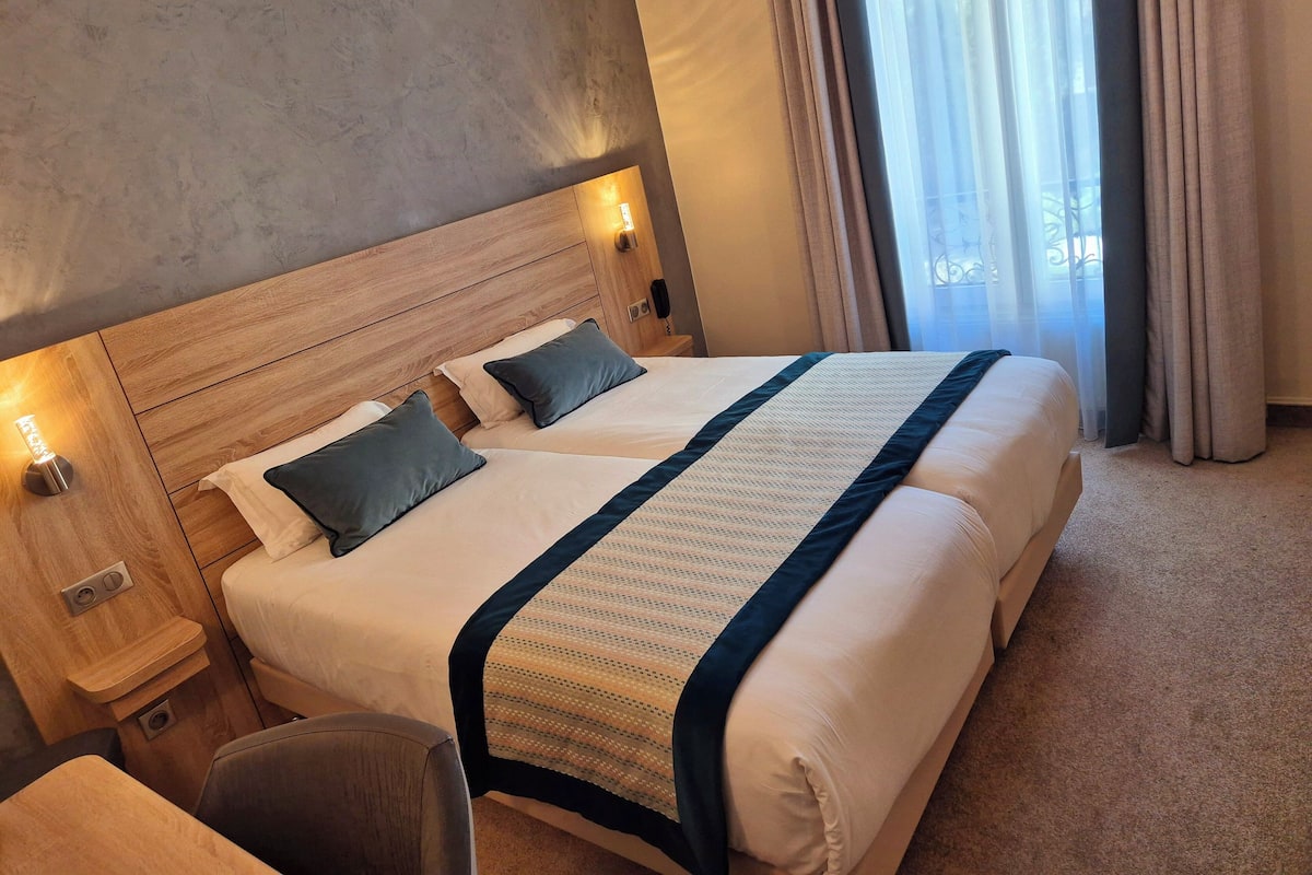 Standard Twin Room | Premium bedding, in-room safe, desk, blackout drapes