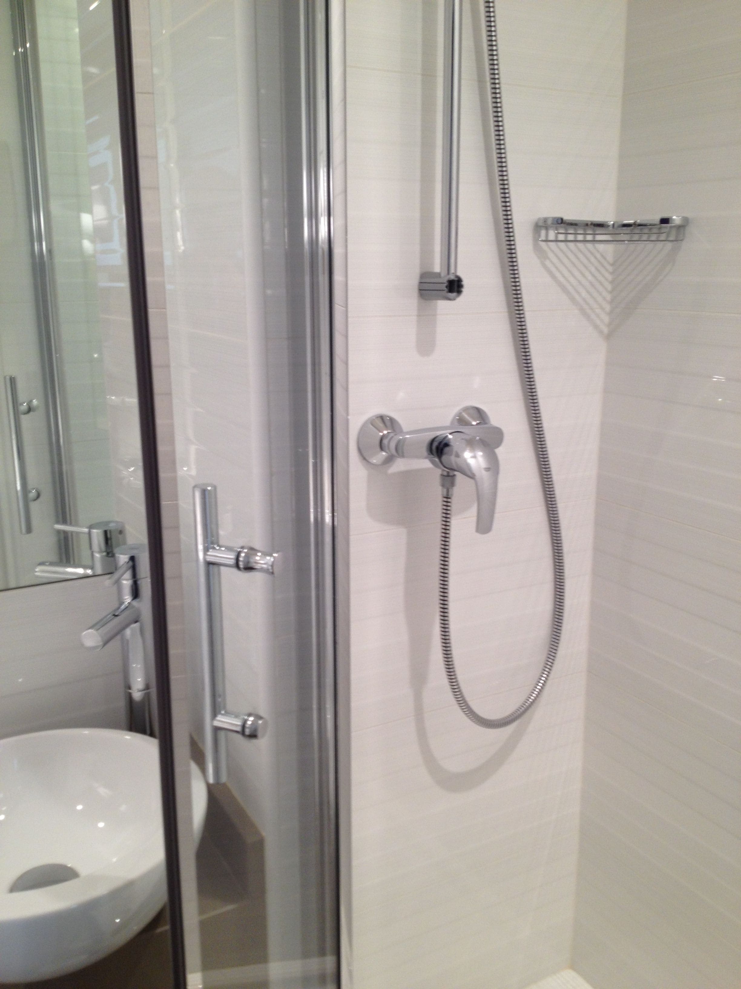 free toiletries, hair dryer, towels, soap