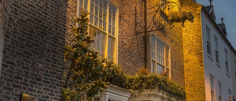 Front of property - evening/night