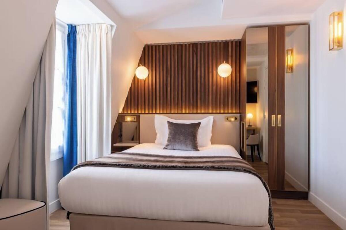 1 habitación, ropa de cama de alta calidad y camas con pillow-top