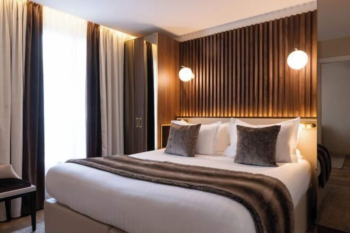1 habitación, ropa de cama de alta calidad y camas con pillow-top