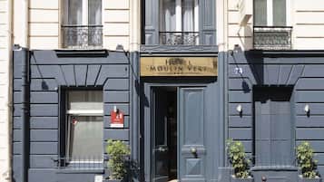 Façade de l’hébergement