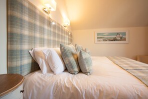 Individually decorated, individually furnished, desk, laptop workspace