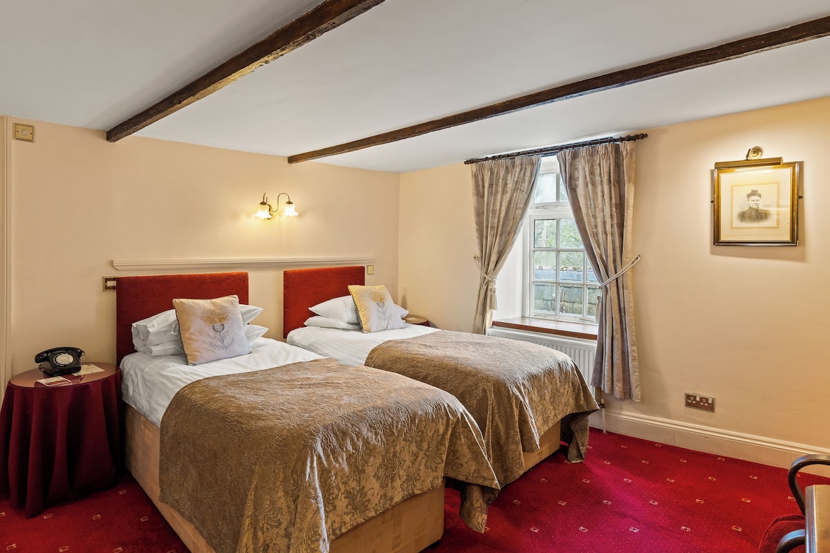 twin room, 2 single beds | individually decorated, individually furnished, desk, laptop workspace