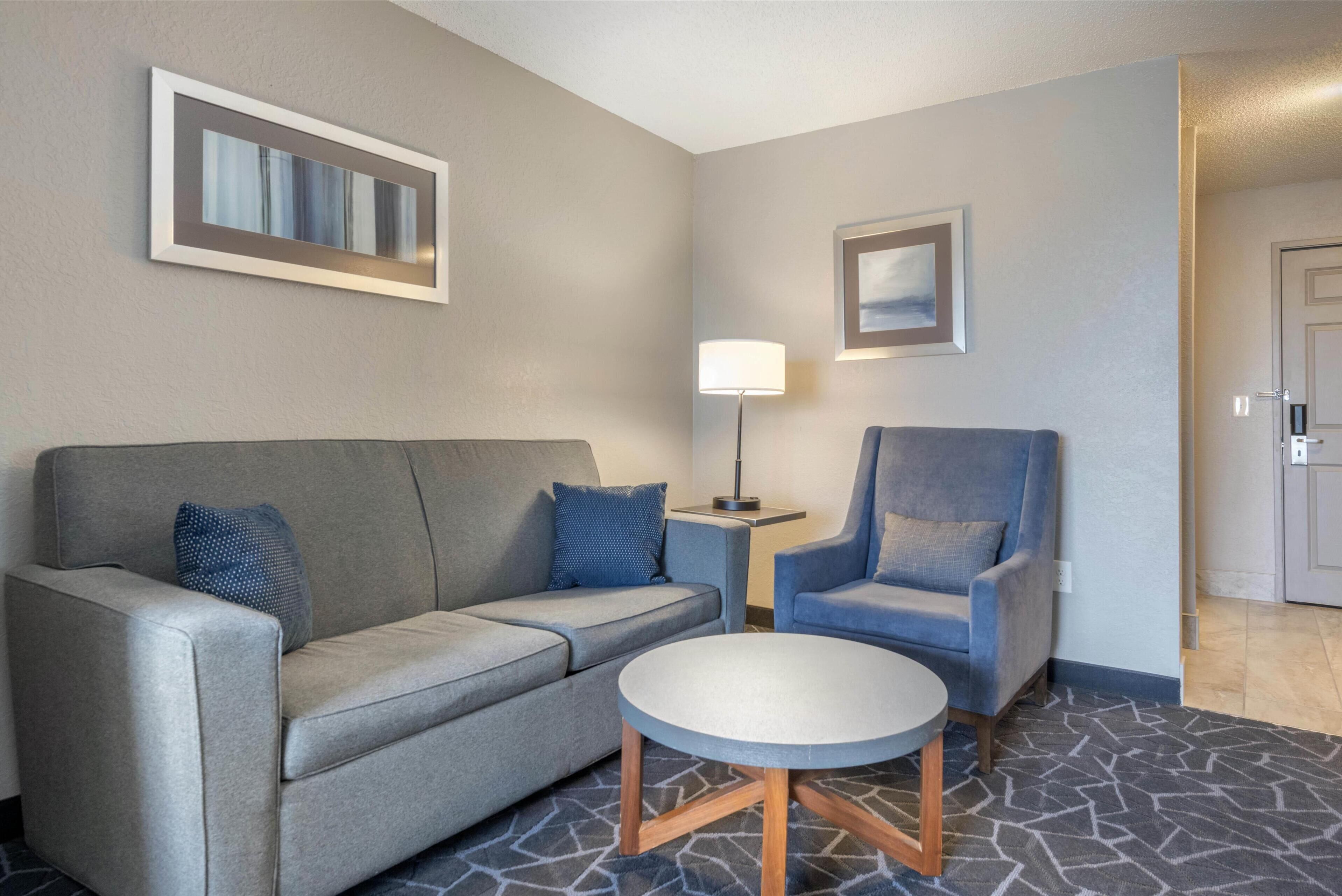 suite, 1 king bed, non smoking, refrigerator (with sofabed) | 1 bedroom, premium bedding, pillow-top beds, desk