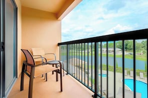 Room, 1 King Bed, Balcony | Desk, blackout drapes, iron/ironing board, free cribs/infant beds