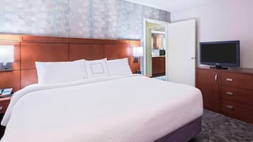 Iron/ironing board, cribs (free), WiFi (free), bed sheets