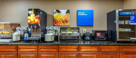 Free daily full breakfast