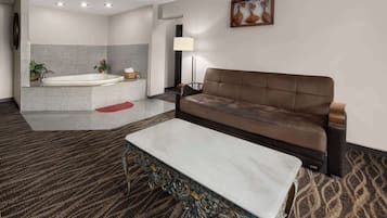 In-room safe, desk, iron/ironing board, free cribs/infant beds