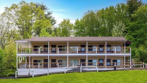 Doppelzimmer, 2 Doppelbetten | Veranda