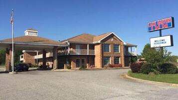 Overnatningsstedets facade