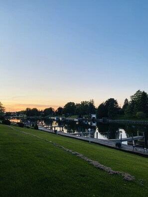Blick auf das Wasser