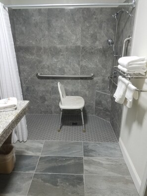 Shower, free toiletries, towels - Sylvania Inn (Sylvania)
