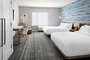 Desk, iron/ironing board, free cots/infant beds, free WiFi