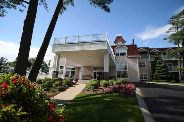 Majoituspaikan sisäänkäynti