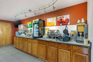 Petit déjeuner buffet compris tous les jours