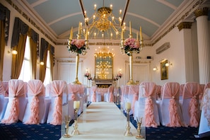 Indoor wedding