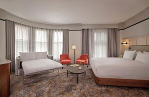 Chambre Majestueuse, 1 très grand lit et 1 canapé-lit