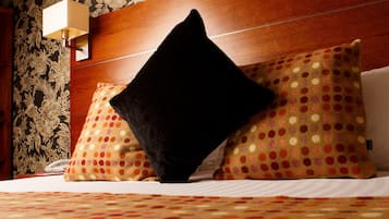 Desk, iron/ironing board, free WiFi, bed sheets