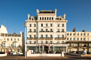 Façana frontal de l'allotjament