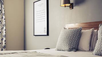 Desk, iron/ironing board, free WiFi, bed sheets