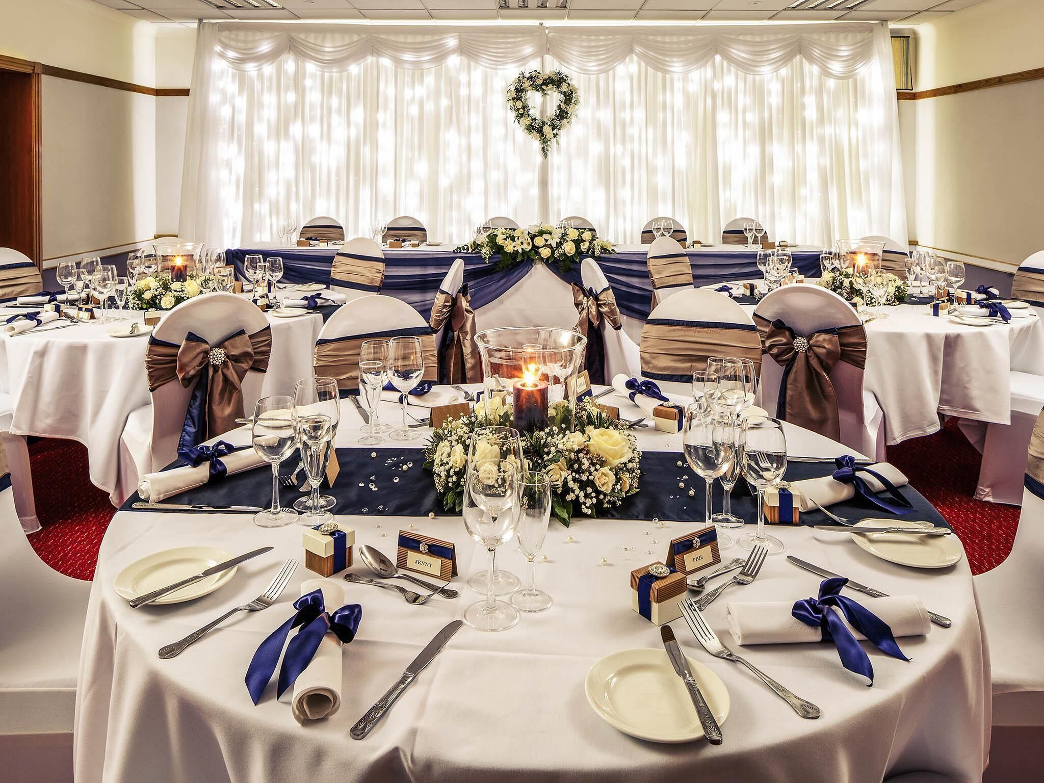 Indoor wedding