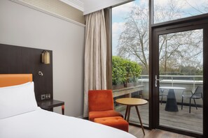 Rom – deluxe, 1 kingsize-seng, balkong | Utsikt fra rommet