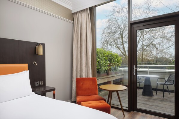 Rom – deluxe, 1 kingsize-seng, balkong | Utsikt fra rommet