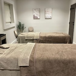 Body treatments, body scrubs, facials, manicures and pedicures