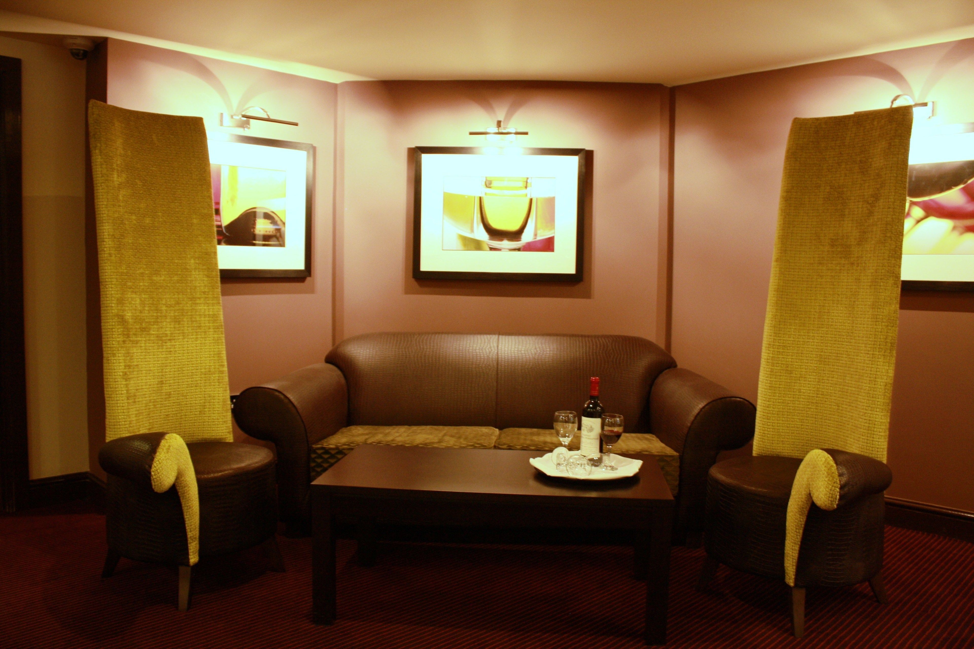 Sala de estar en el lobby