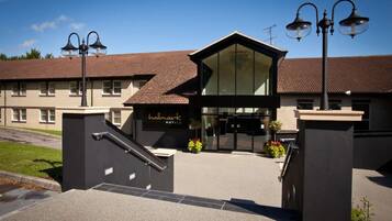 Overnatningsstedets facade