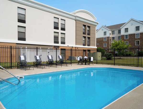 Seasonal outdoor pool