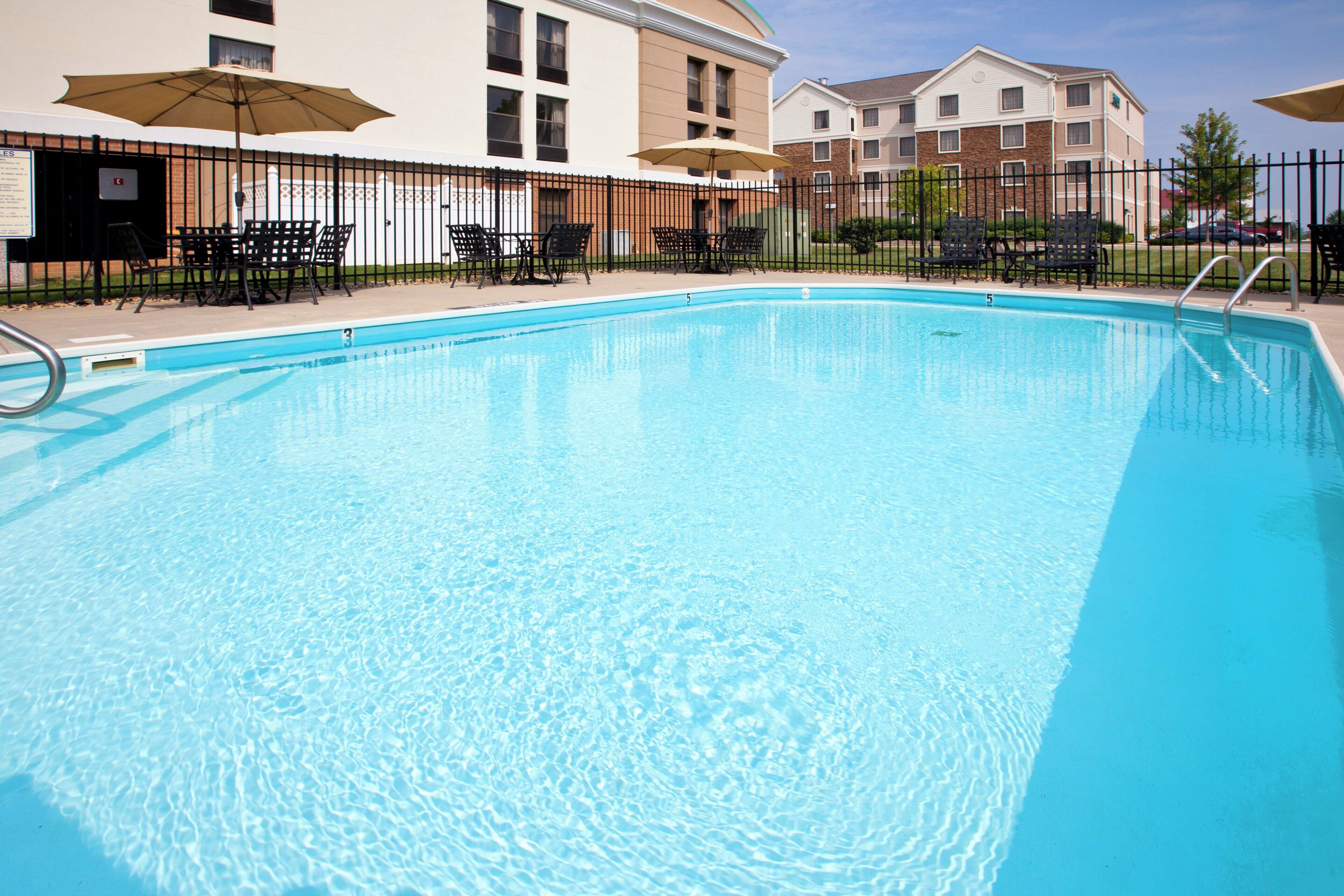 Seasonal outdoor pool
