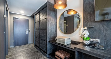 Standard Room for Single Use | Minibar, in-room safe, desk, laptop workspace