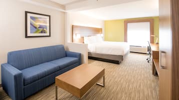 Suite, 1 King Bed with Sofa bed | In-room safe, desk, blackout curtains, soundproofing