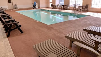 Indendørs pool, liggestole