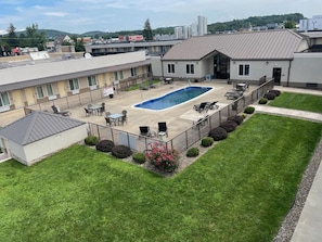 Seasonal outdoor pool