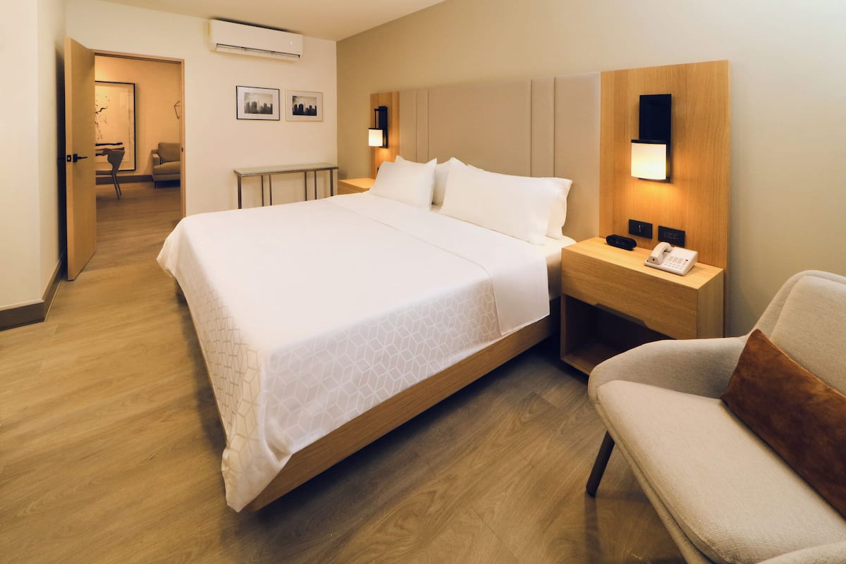 In-room safe, desk, blackout drapes, iron/ironing board