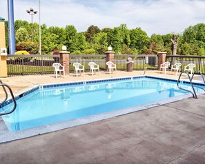 Seasonal outdoor pool