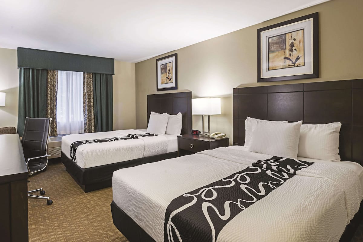 Room, 2 Queen Beds | Premium bedding, pillowtop beds, desk, blackout drapes