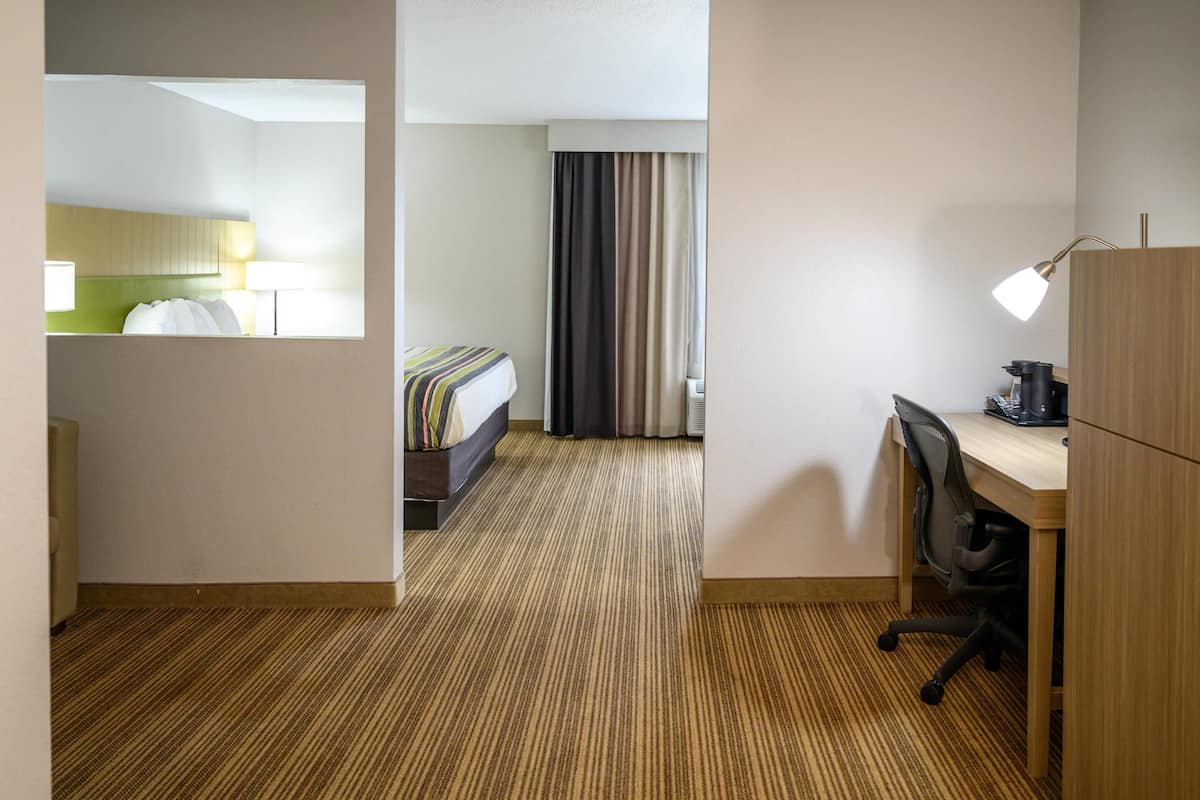 Studio Suite, 1 King Bed with Sofa bed, Non Smoking | Premium bedding, individually decorated, individually furnished, desk