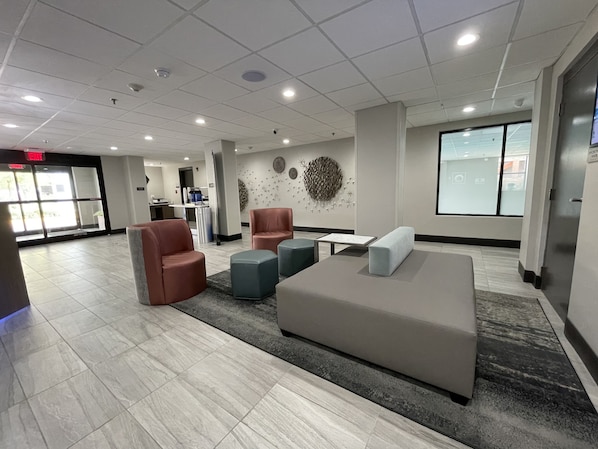 Sitzecke in der Lobby