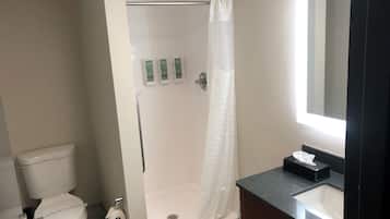 Standard Room, 1 King Bed with Sofa bed, Non Smoking, Refrigerator & Microwave (with Sofabed) | Bathroom | Free toiletries, hair dryer, towels