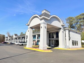 Majoituspaikan julkisivu