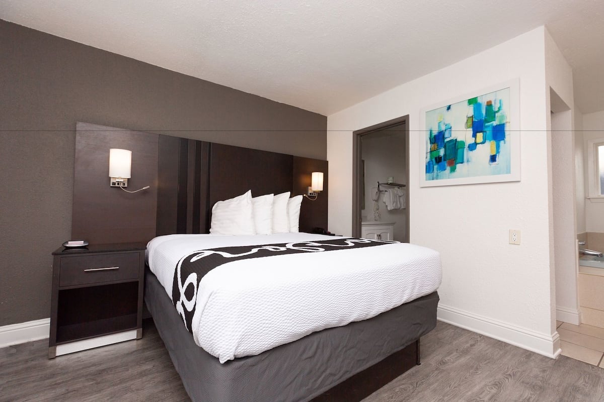 Egyptian cotton sheets, hypo-allergenic bedding, in-room safe