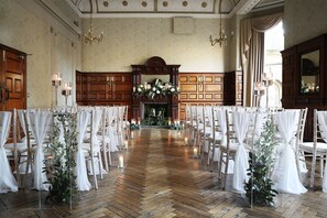 Indoor wedding