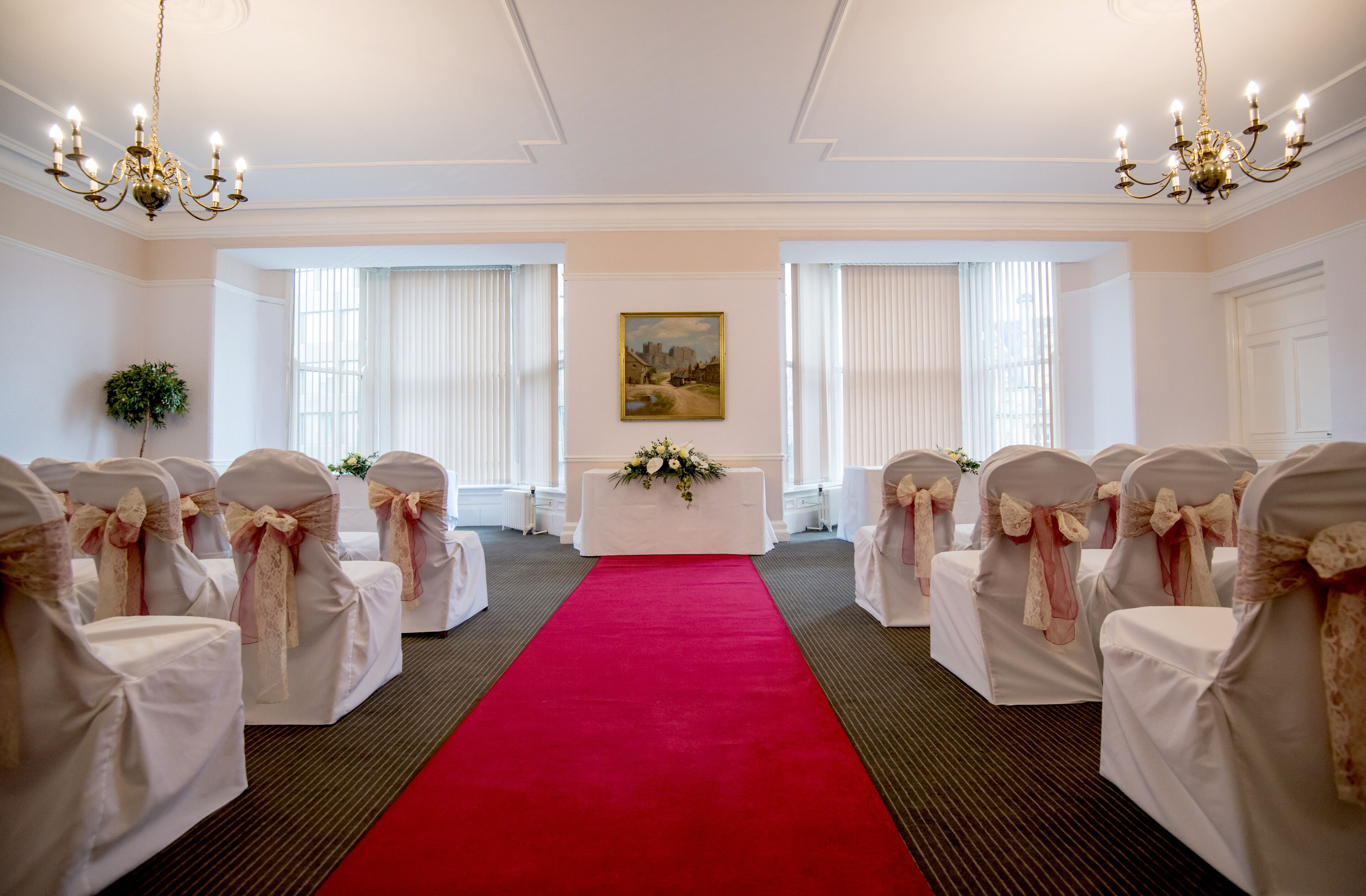 indoor wedding